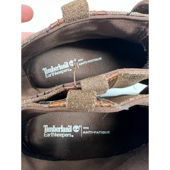 Timberland Earthkeepers Savin Hill Genuine Leather Chelsea Boots Brown 6 - Picture 8 of 8